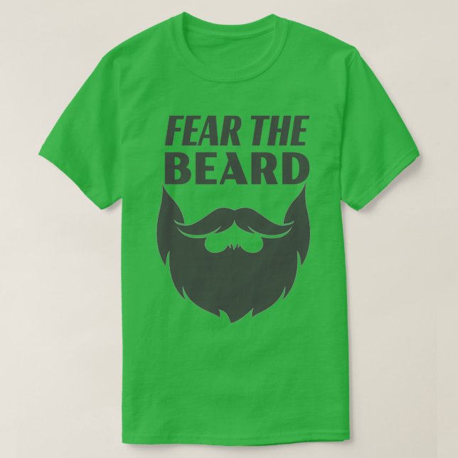 Camiseta Medo da barba 9 (Frente do Design)