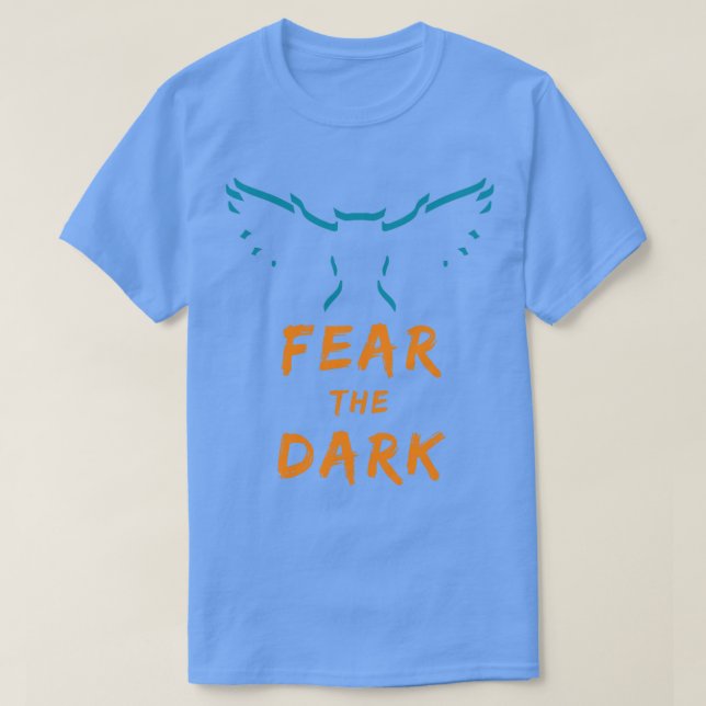 Camiseta Medo da Escuridão (Frente do Design)