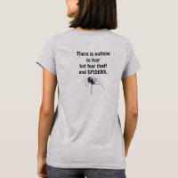 Medo das aranhas - Camisa-T