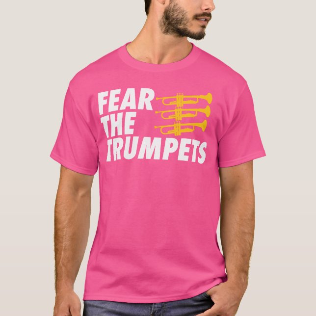 Camiseta Medo das trompetas (Frente)