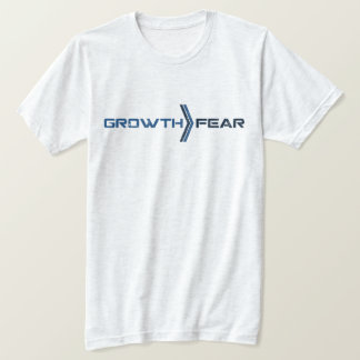 Camiseta Medo de Crescimento Coleção de Motivação