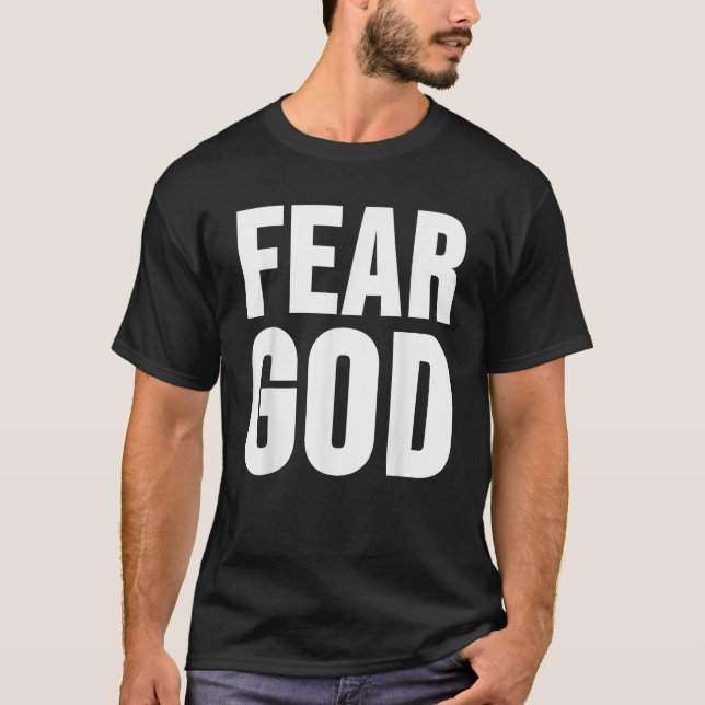 Camiseta Medo de Deus (Frente)