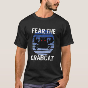 Camiseta Medo do Caranguejo Engraçado Criptozool Cryptid