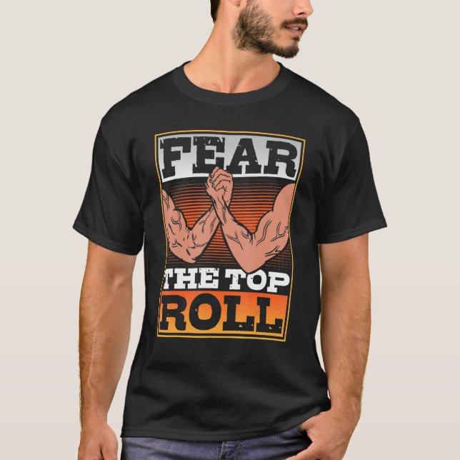 Camiseta Medo Do Lugar Superior Do Braço (Frente)