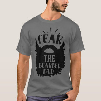 Camiseta Medo do pai com barba 1