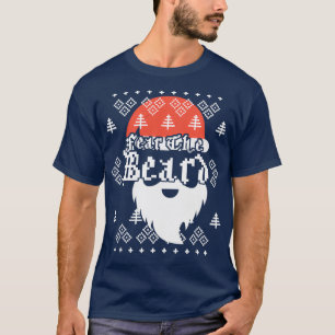 Camiseta Medo Do Urso Papai Noel Barba Piada De Natal
