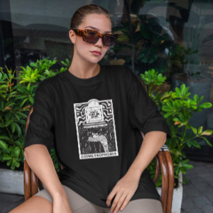 Camiseta Medo dos cemitérios