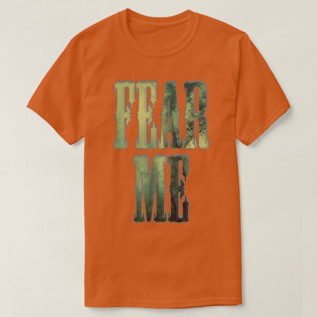 CAMISETA MEDO-ME (Frente do Design)