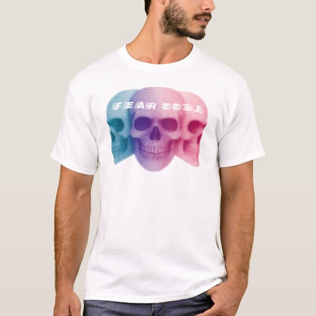 Camiseta Medo Menos, Cascas Sem Carinho (Frente)