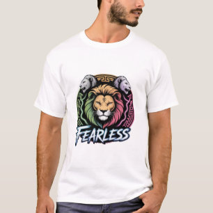 Camiseta Medo Menos Rei Leão:**