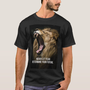 Camiseta Medo - Motivação do Leão