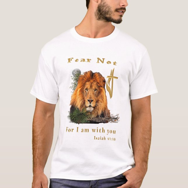 Camiseta Medo não por estar com você (Frente)