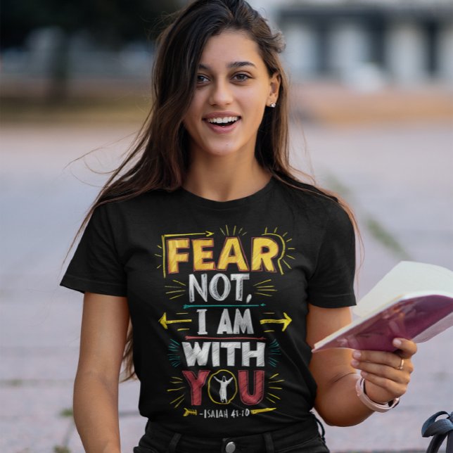 Camiseta Medo Não, Presença Divina (Criador carregado)