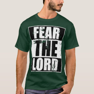 Camiseta Medo O Senhor Legal Cavalheiro Engraçado Cristão