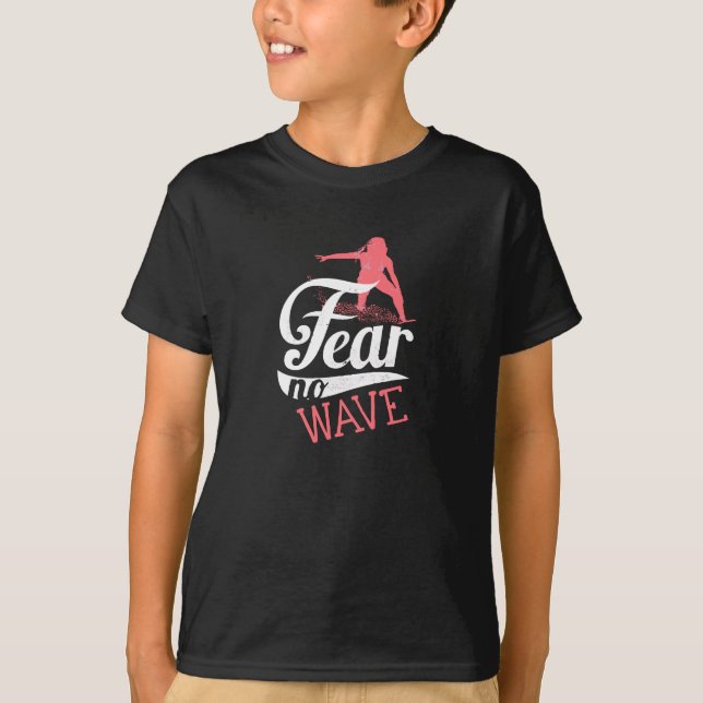Camiseta Medo sem onda (Frente)