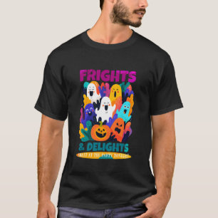 Camiseta Medos e Delícias Esperam na Festa de Hoje à Noite