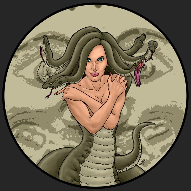 Camiseta Medusa (Criador carregado)