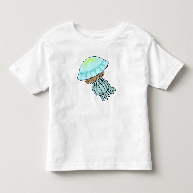Camiseta Medusa azuis (Frente)