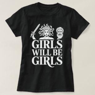 Camiseta Medusa com a Cabeça de Perseu  Feminista