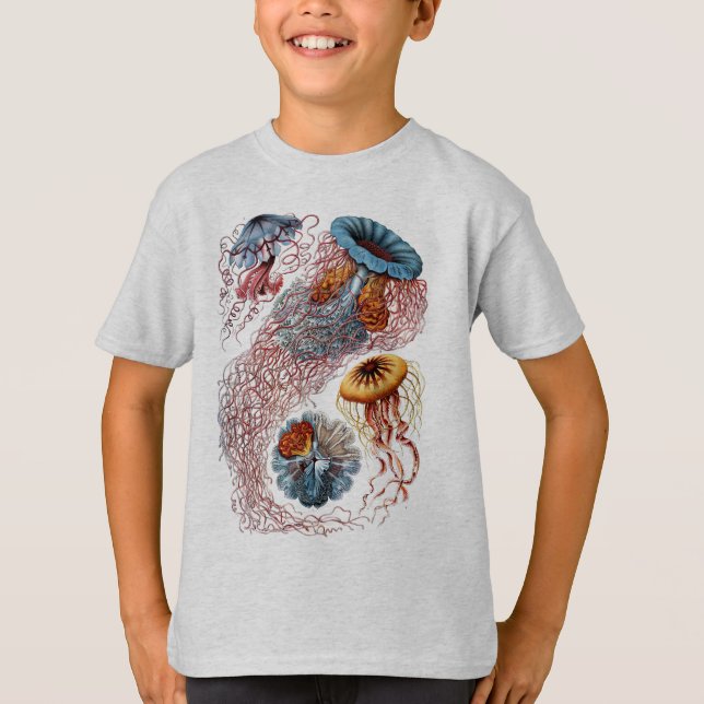Camiseta Medusa de Haeckel (Frente)