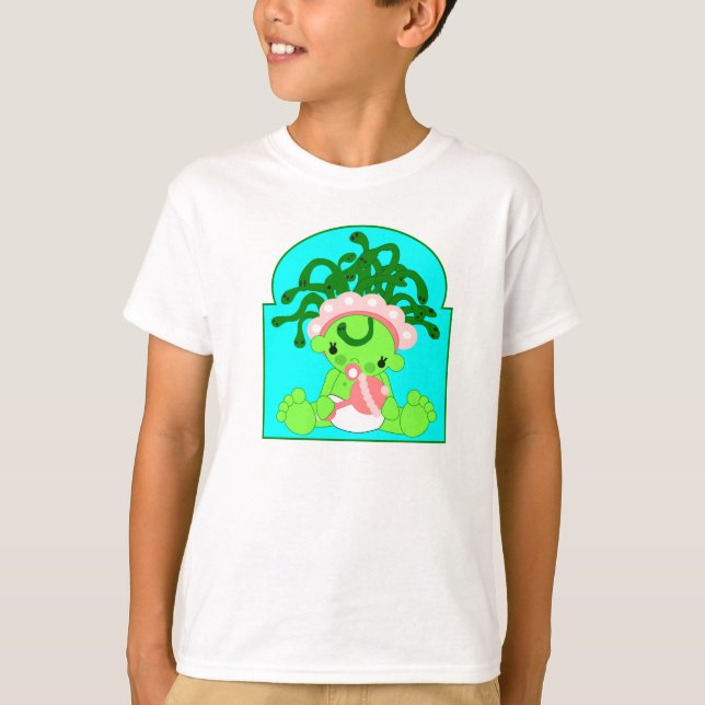Camiseta Medusa do bebê (Frente)
