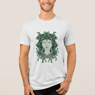 Camiseta Medusa Gorgo Cobra Gorgon Monstro Mitologia Grega
