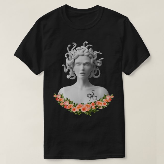 Camiseta Medusa Gorgon Greek Mythology  (Frente do Design)