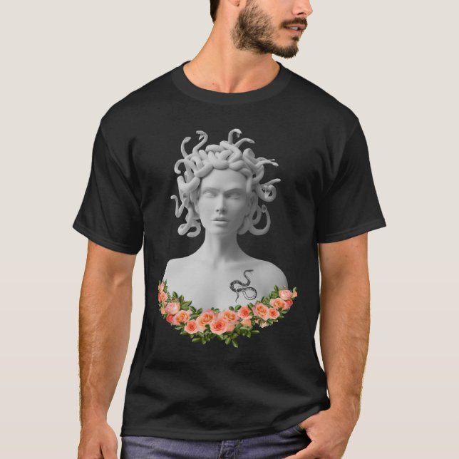 Camiseta Medusa Gorgon Mitologia Grega (Frente)