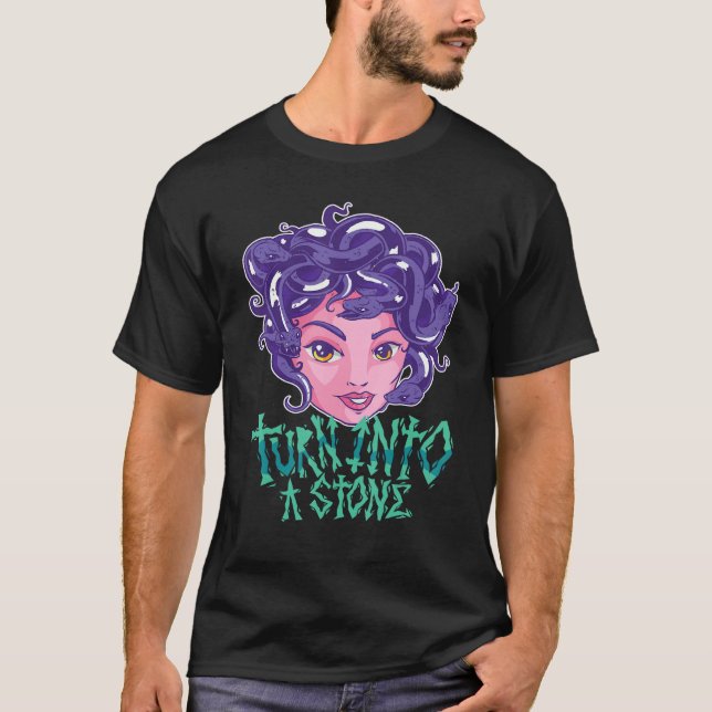 Camiseta Medusa Mitologia Deusa Grega Antiga (Frente)