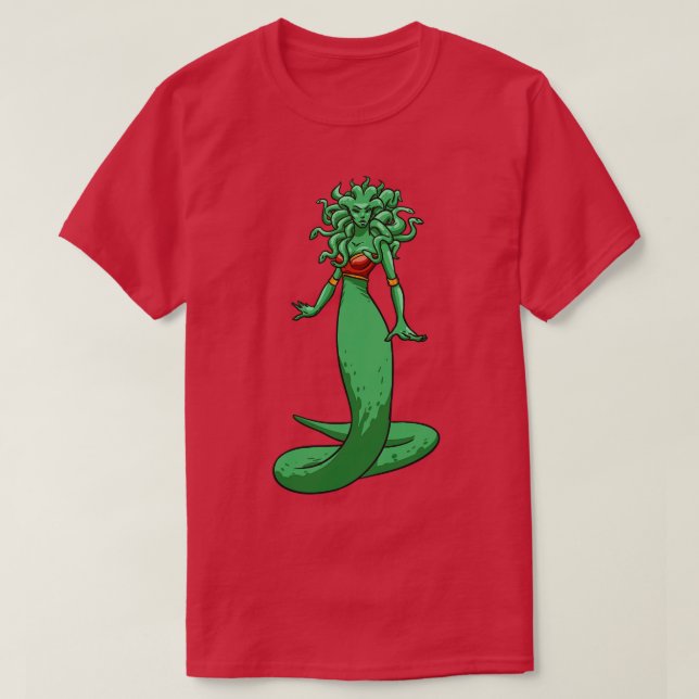 Camiseta Medusa Mitologia Grega Deus Antigos Deuses da Gréc (Frente do Design)