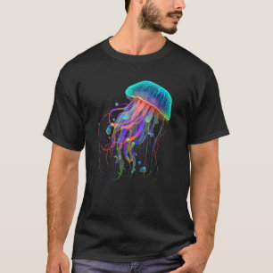Camiseta Medusa Oceano Animal Mergulho Medusa 2