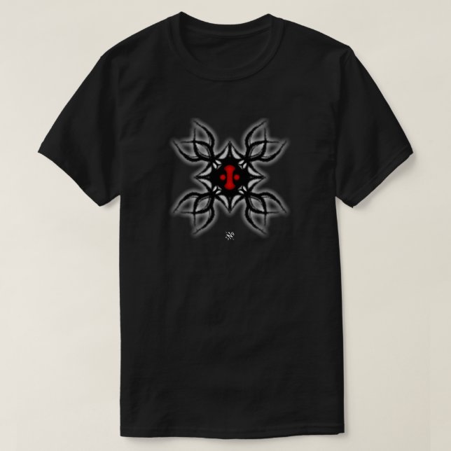 Camiseta medusa tribal (Frente do Design)