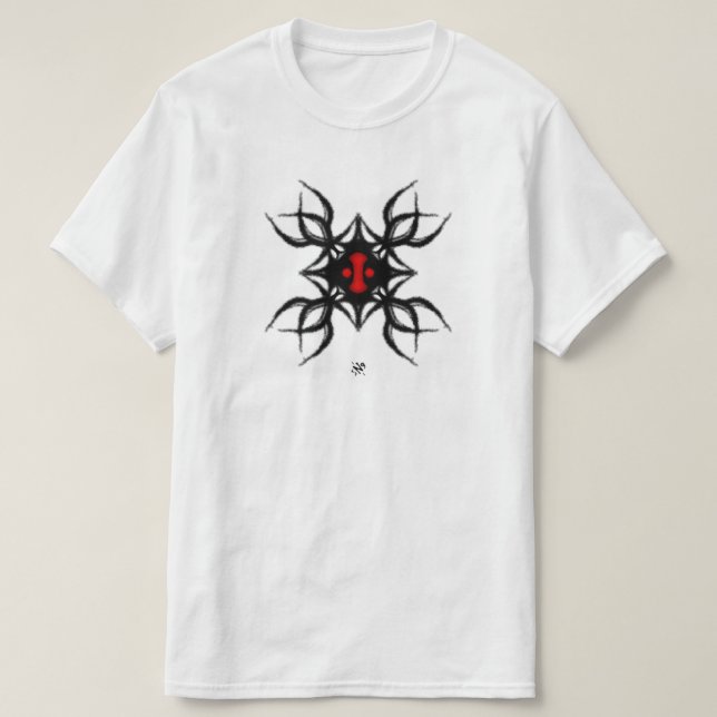 Camiseta medusa tribal (Frente do Design)