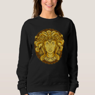 Camiseta Medusahead da mitologia grega Cabelo Cobra antigo
