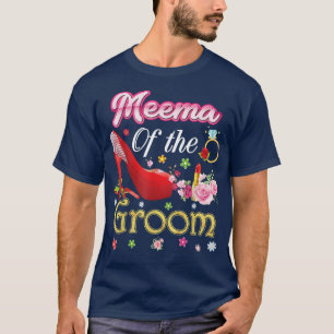 Camiseta Meema Do Feliz Calçado Rosa Flor De Casamento