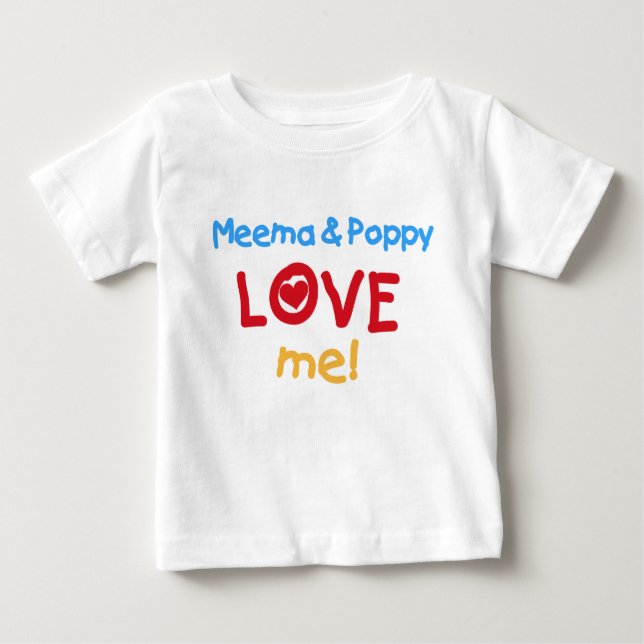 Camiseta Meema e Poppy me amem (Frente)