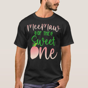 Camiseta Meemaw Da Fruta De Verão De Aniversário Um Pessel