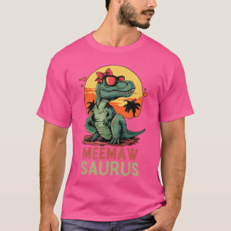Camiseta MeemawSaurus Dino Dinosaur MeemawSaurusRe Funnyre