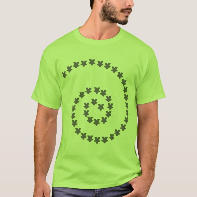 Camiseta Meeple espiral Basic (Frente)