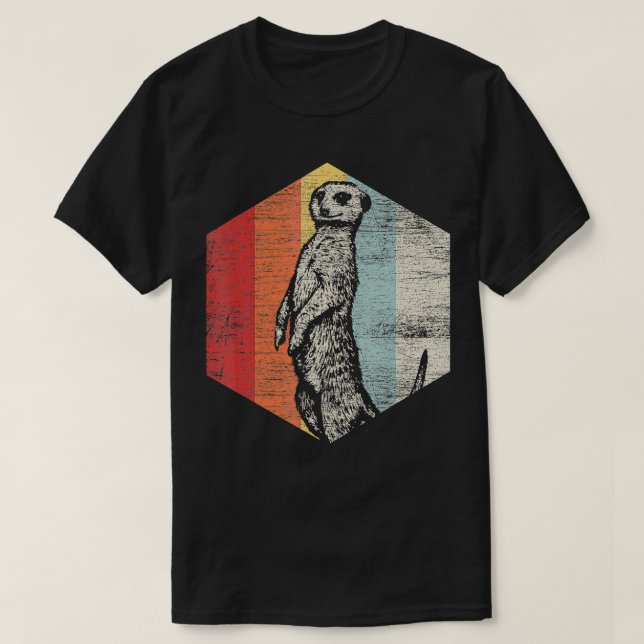 Camiseta Meerkat 2 (Frente do Design)