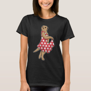 Camiseta Meerkat Bolinhas Dress