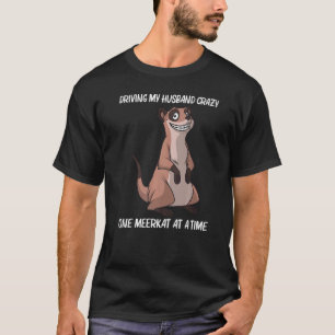 Camiseta Meerkat Bonito Para Mulheres Meninas Meerkat Mongo