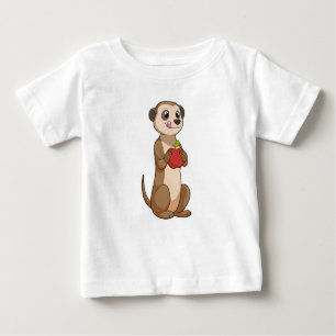 Camiseta Meerkat com Apple
