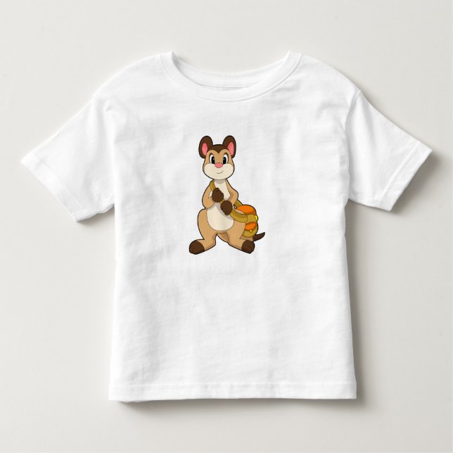 Camiseta Meerkat com Bag (Frente)