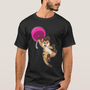 Camiseta Meerkat com Balão