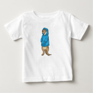 Camiseta Meerkat com Hoodie