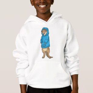 Camiseta Meerkat com Hoodie