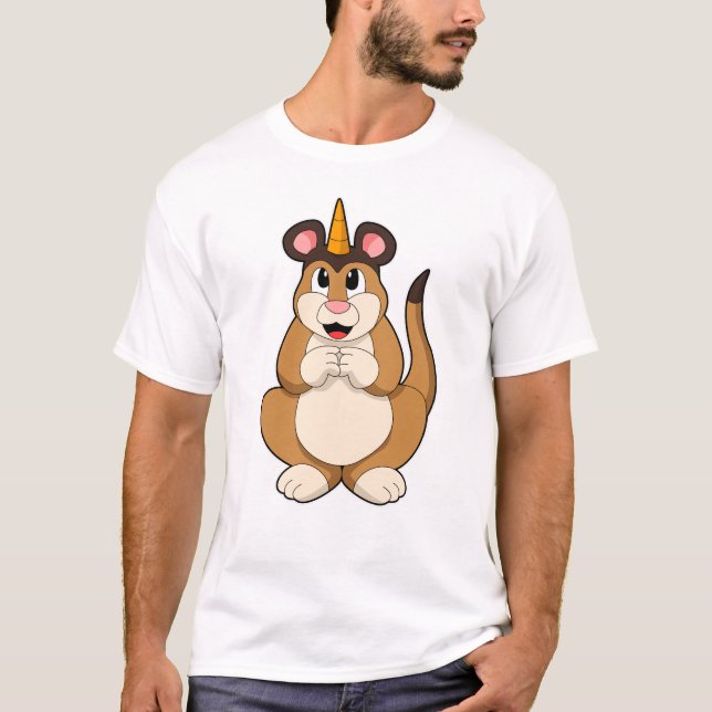 Camiseta Meerkat com Horn (Frente)