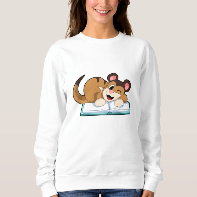 Camiseta Meerkat com o Livro (Frente)
