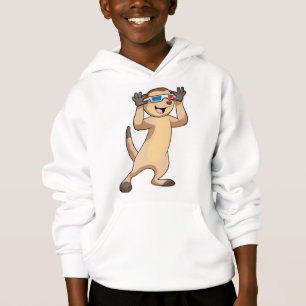 Camiseta Meerkat com óculos